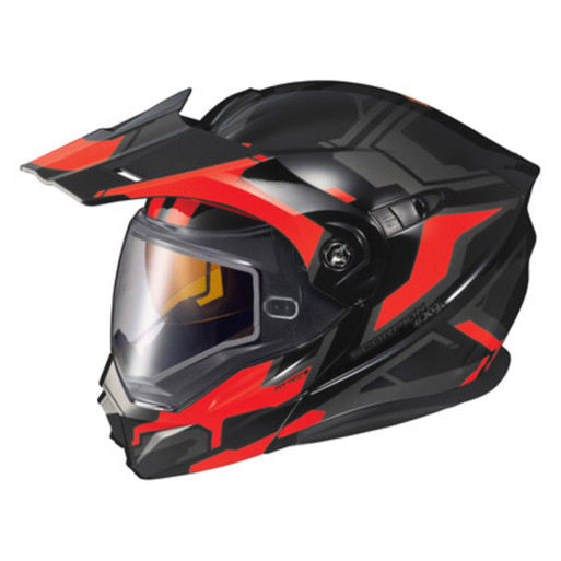AT950 Ellwood Red (Dual Pane) - Papa's Motorcycle Apparel