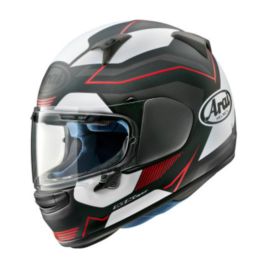 Regent X Helmet, Red Frost - Papa's Motorcycle Apparel