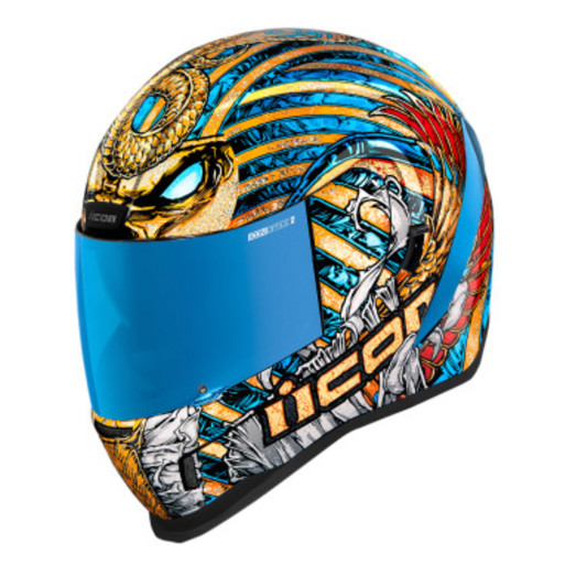 廃盤 新品ICON AIRFORM PHARAOH ヘルメット 3XL Airform Helmet - Pharaoh - Papa's Motorcycle Apparel