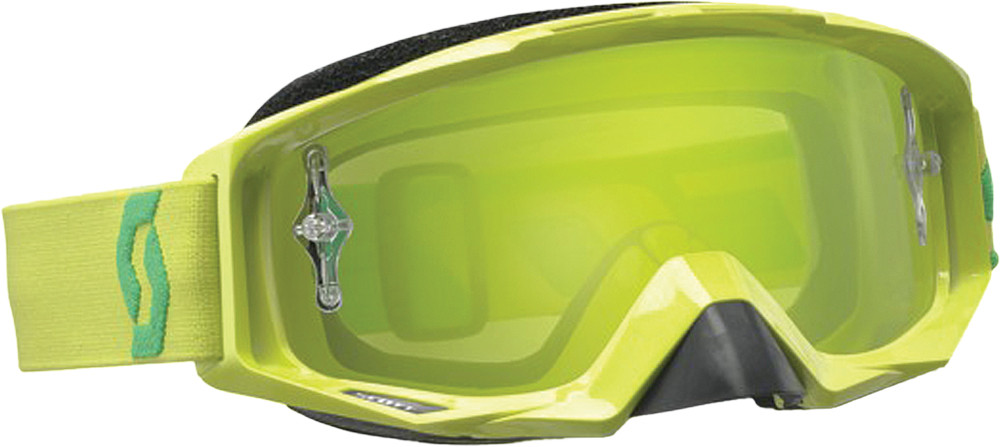 Tyrant Goggle Lime Green W/Green Chrome Lens