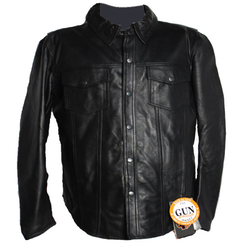 ジャケット・アウター PAPAS leather jacket 50 fits large Men's Riding Gear - Men's Leather Jackets - Papa's Motorcycle Apparel