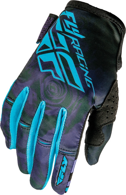 Kinetic Ladies Gloves Purple/Blue 2X