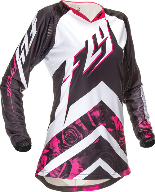 Kinetic Ladies Jersey Pink/White Ys