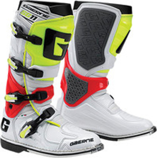 Sg-11 Boots White/Red/Yellow Sz 6