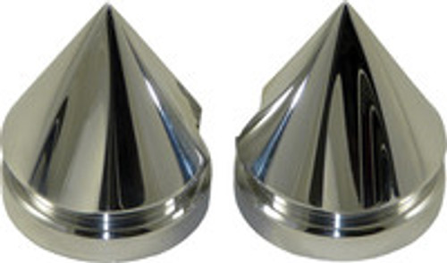 Spiked Yoke Cap Chr