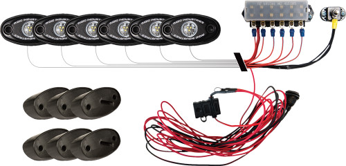 6 Rock Light Kit