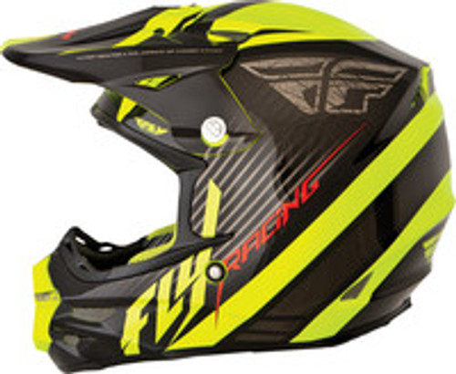 F2 Carbon Fastback Helmet Black/Hi-Vis M