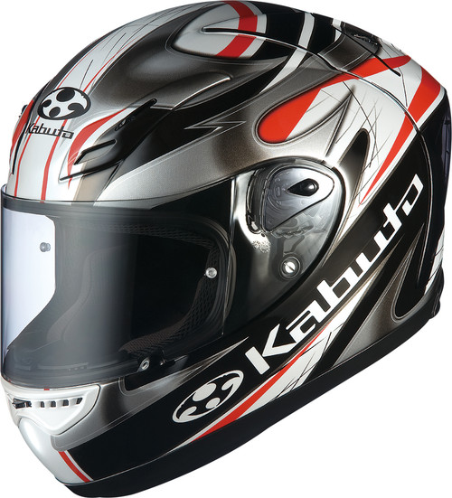 Ff-5V Viento Helmet Black/Silver/Red S