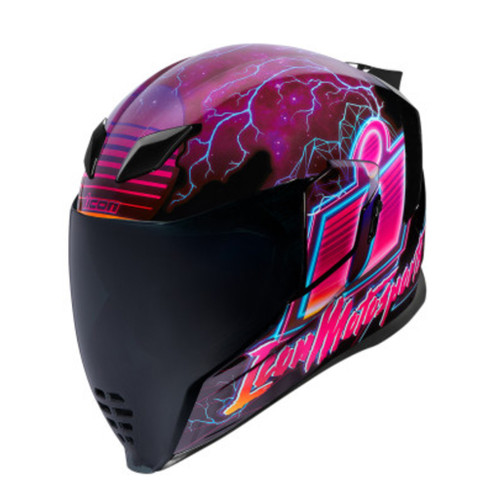 Airflite Helmet - Quarterflash Purple - Papa's Motorcycle Apparel