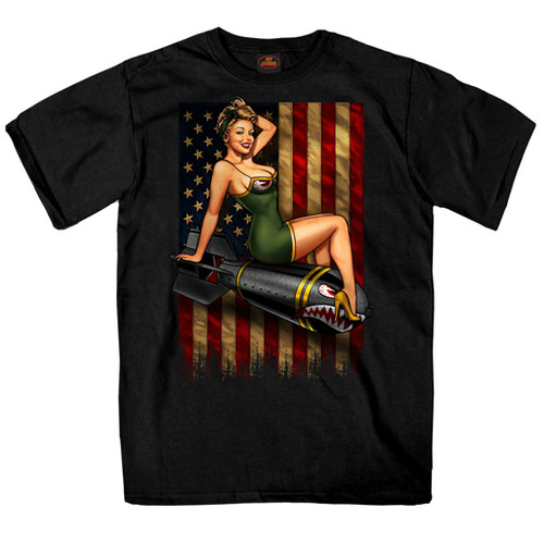 GMS1528 SS Patriotic Pin Up