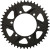 F5 Rear Aluminum Sprocket Black Hardcoat 48T