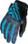 Kinetic Ladies Gloves Purple/Blue 2X