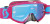 89Si Pro Youth Goggle Rubine Red W/Blue Lens