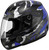 Gm48 F/F Shattered Helmet Blue/Black 2X
