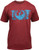 Smear T-Shirt Brick Red L