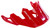 Fly F-Stone Visor Gloss Wt/Red