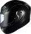 Ff-5V Solid Helmet Flat Black Xs