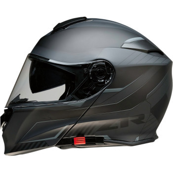 Solaris Modular Scythe Helmet Black/Grey - Papa's Motorcycle Apparel Solaris Modular Scythe Helmet Black/Grey - Papa's Motorcycle Apparel