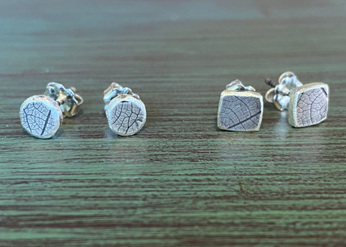 Tiny Leaf Post Earrings Tiny Leaf Post Earrings