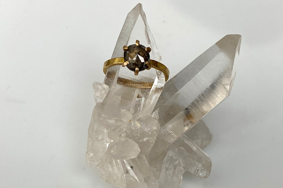 Diamond Sestina Ring