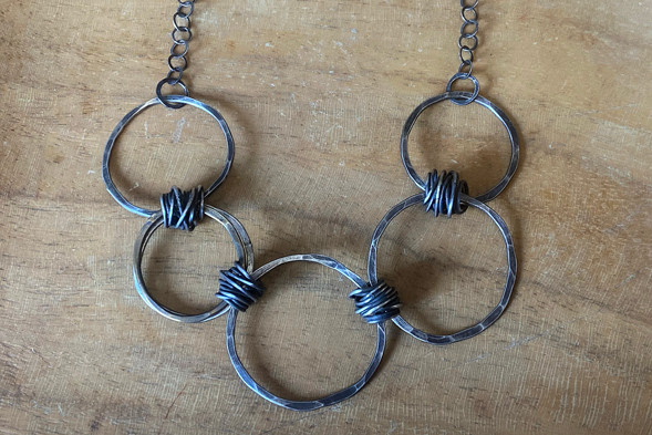 Tangle Orbit Necklace