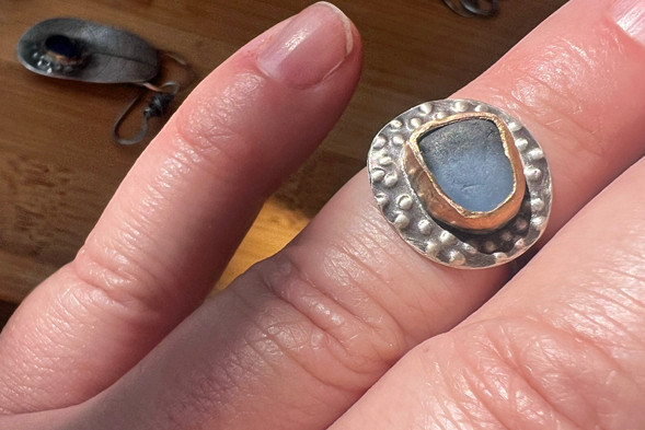 Ocean Patina  Ring