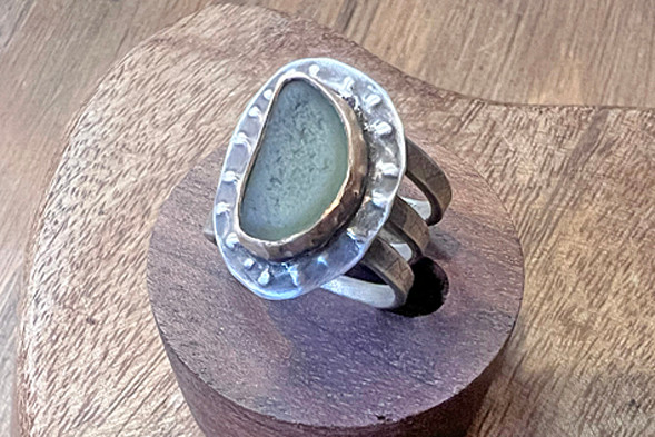 Ocean Patina Tidal Wrap Ring