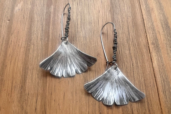 Ginkgo Earrings