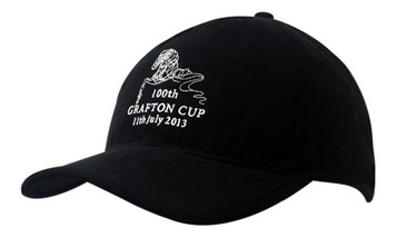 Baseballkappe, Material „Micro Peach“, Kanteneinfassung