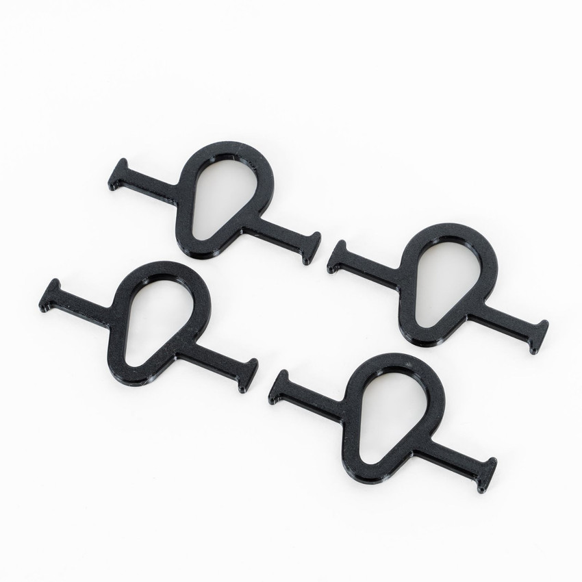 Gambit Growing Bud Buckle grow tent accessories shown on a white background, used for organizing and mounting rope ratchets, hangers, and grow equipment