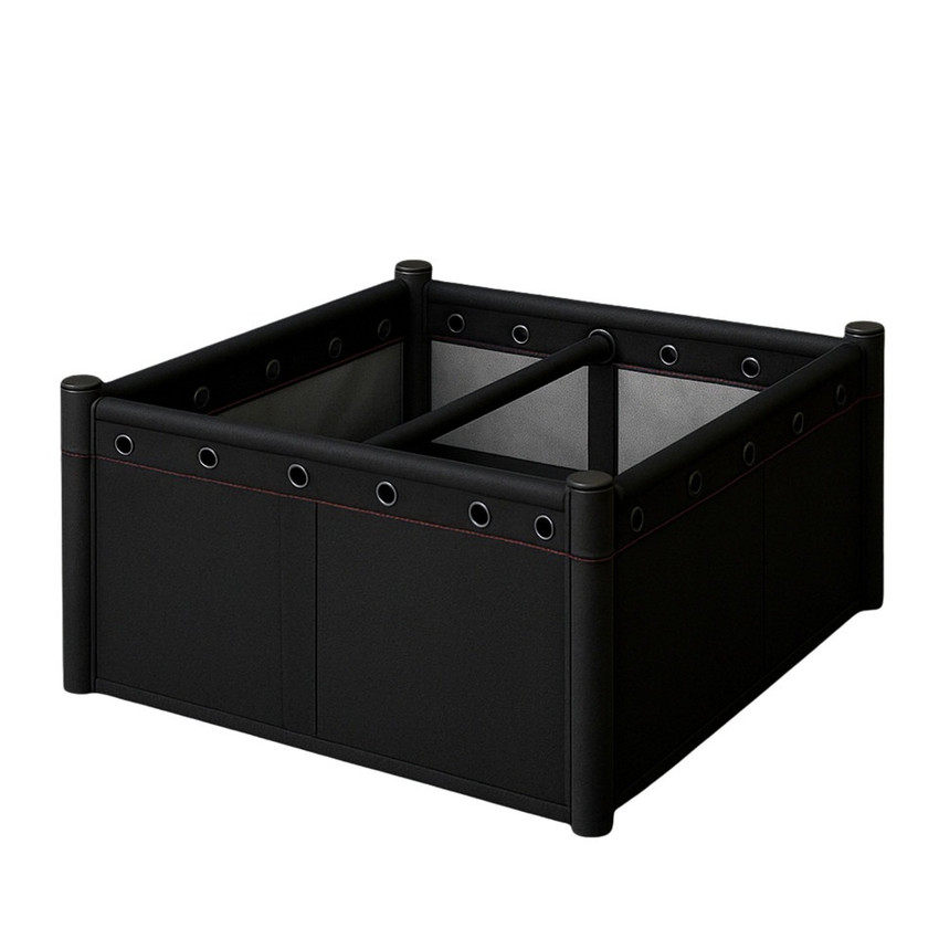 Gambit Growing 3x3 fabric raised bed with PVC support frame and integrated LST grommets on a white background