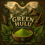 Premium Green Hulu Kratom Powder - Laughing Lion Herbs