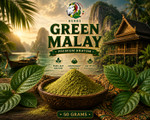 Premium Green Malay Kratom Powder - Laughing Lion Herbs - 250g