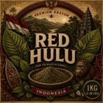 Premium Red Hulu Kratom Powder - Laughing Lion Herbs - 1kg