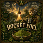 Rocket Fuel Green & White Kratom Powder Blend