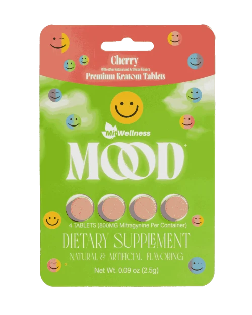 MitWellness Mood Kratom Tablets 800mg (NO 7Oh)