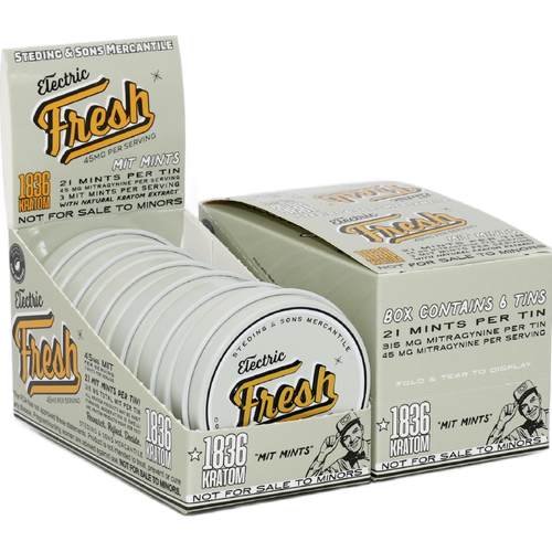 1836 Electric Fresh Mit Mints tins