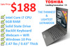 Toshiba Portege Z930 i7 SSD 13" Ultrabook Windows 10