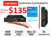 Lenovo ThinkCentre M710q i5 Windows 10 Tiny Micro PC 