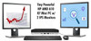  HP's Smallest Computer Package with Dual Monitors 