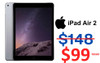 Apple Clearance Apple iPad Air 2 9.7'' Retina Display 16GB, A1566 