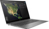 Refurbished HP ZBook Studio G7 i7 15.6-inch mobile workstation laptop with 32GB RAM and Nvidia graphics, front view displaying...