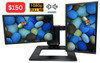 Dell A Pair of 22" Monitor with Dual Monitors Stand 