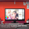 ViewSonic Liquidation Widescreen 22 HDMI Computer Monitor with Speakers ViewSonic LED FHD 