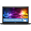 Refurbished Frontal view of laptop showing multicolored touchscreen interface with wave design, signifying a Touchscreen feature.