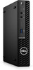 Refurbished Front view of Dell OptiPlex 3090 Micro Core i5 16GB 512GB SSD Windows 11 Pro Tiny Computer with visible logo and ports.