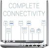 Refurbished Complete connectivity features on a Dell Latitude 5410 Touchscreen i7 14-inch laptop, showing USB ports, Ethernet, power...