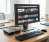  Dell Windows 11 Micro Computer Package Core i7 PC with Dell 24" Monitor  
