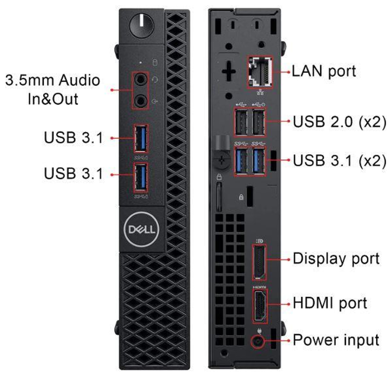 DELL OPTIPLEX 3070 Micro 単体 Windows11 64bit HDMI Core i5