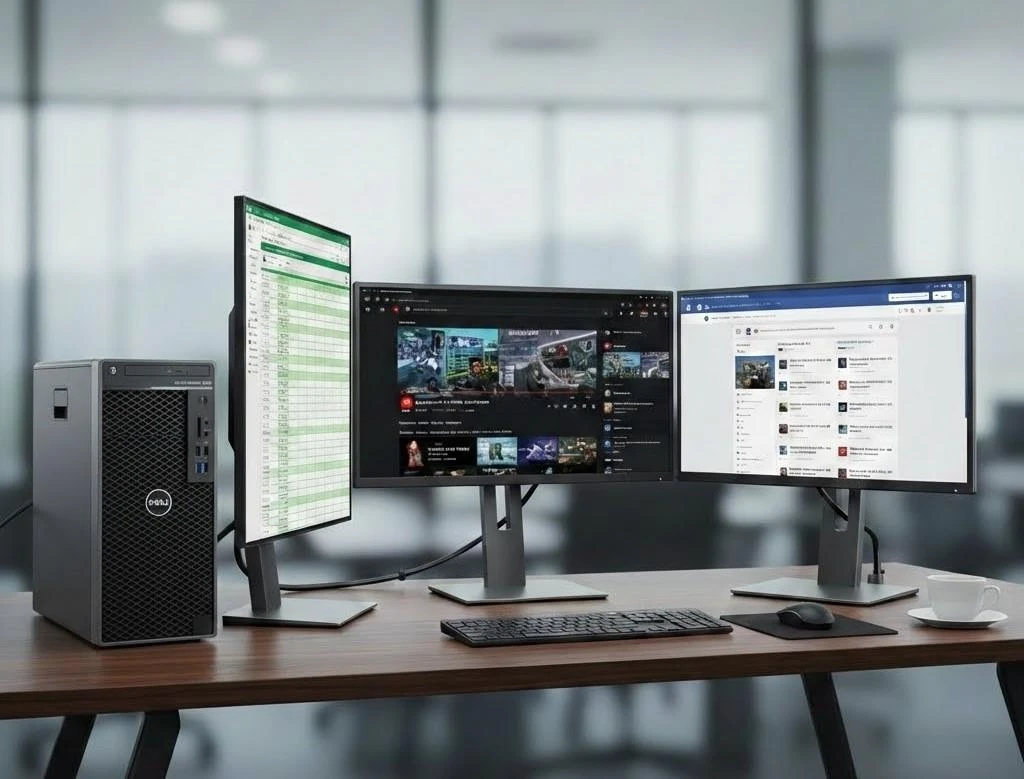 Dell Precision 3630 i7 256GB SSD + 1TB HDD Nvidia Graphics 